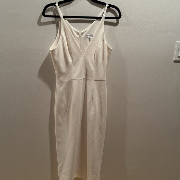 Dress the Population Lyla Crepe Midi Dress Small - Picture 3 of 7